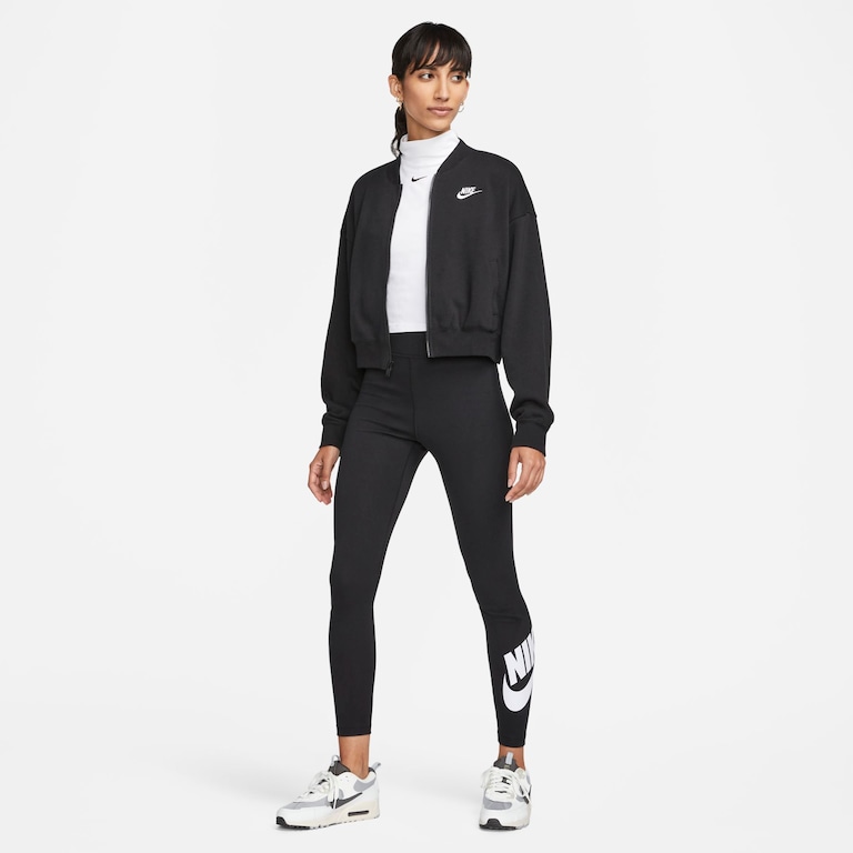 Jaqueta Nike Sportswear Club Fleece Feminina - Foto 6