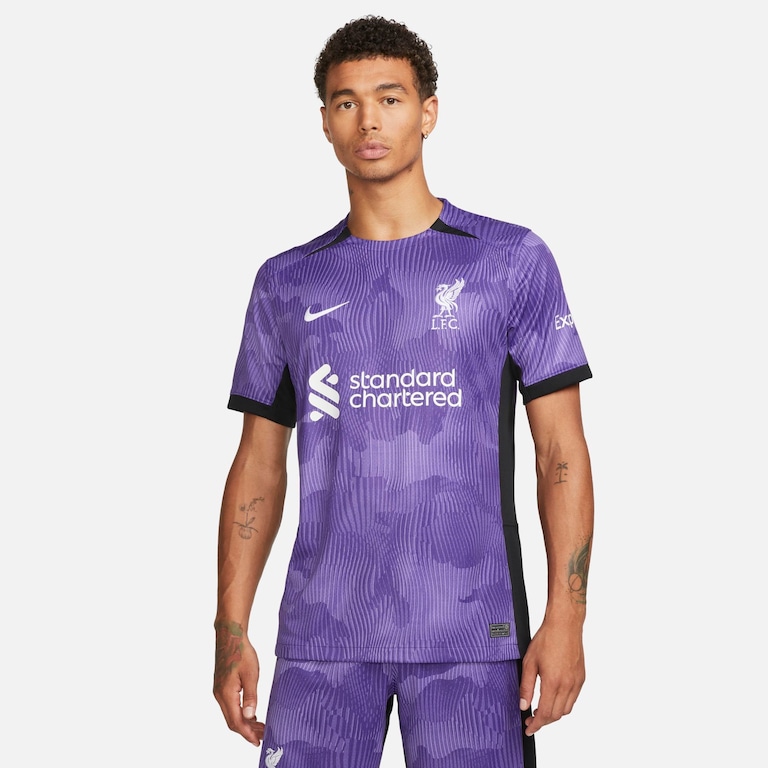 Camisa Nike Liverpool III 2023/24 Torcedor Pro Masculina - Foto 1