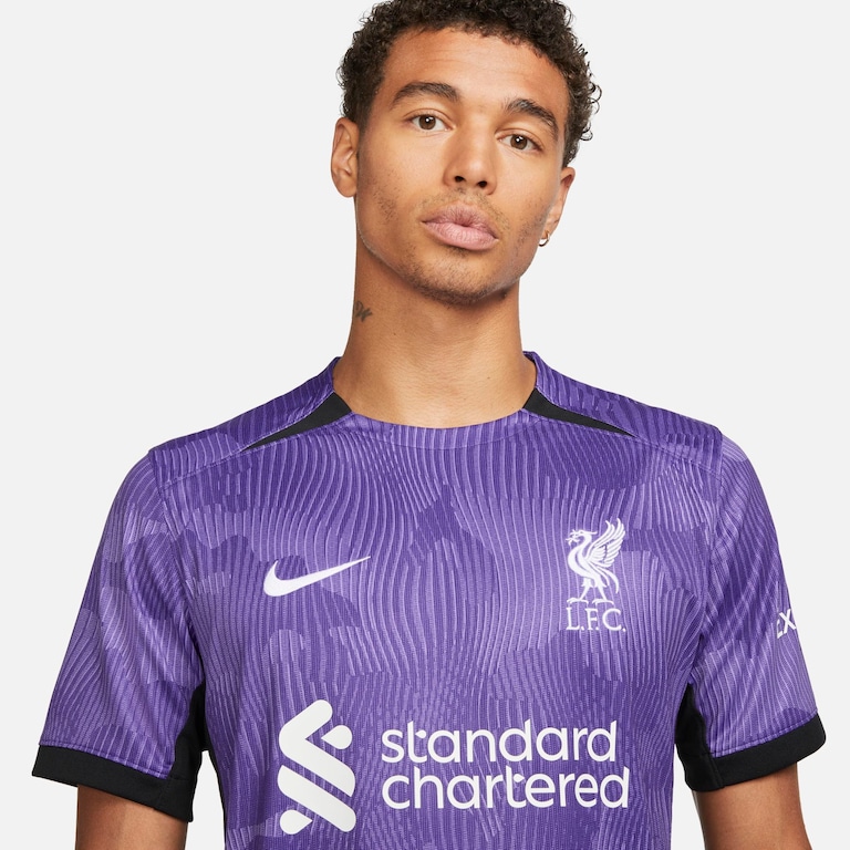 Camisa Nike Liverpool III 2023/24 Torcedor Pro Masculina - Foto 3