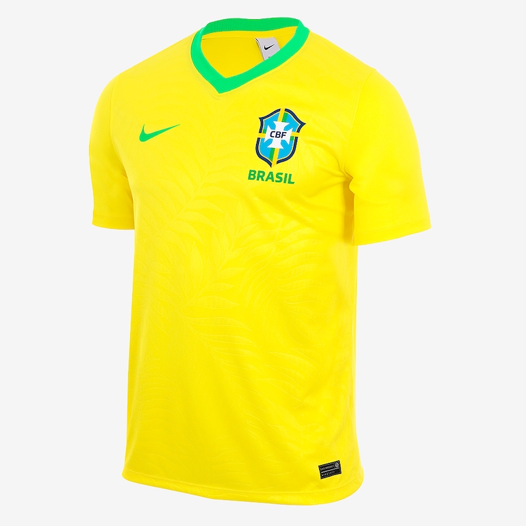Camiseta Nike Brasil I 2023/24 Supporter Masculina - Foto 1