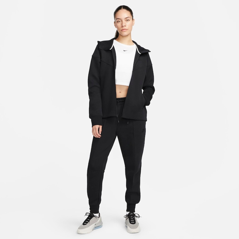 Jaqueta Nike Sportswear Tech Fleece Windrunner Feminina - Foto 7