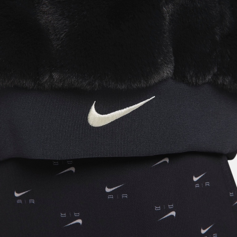 Jaqueta Nike Sportswear Faux Fur Feminina - Foto 5