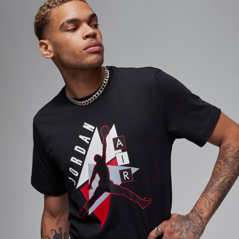 Camiseta Jordan Crew Masculina - Foto 3