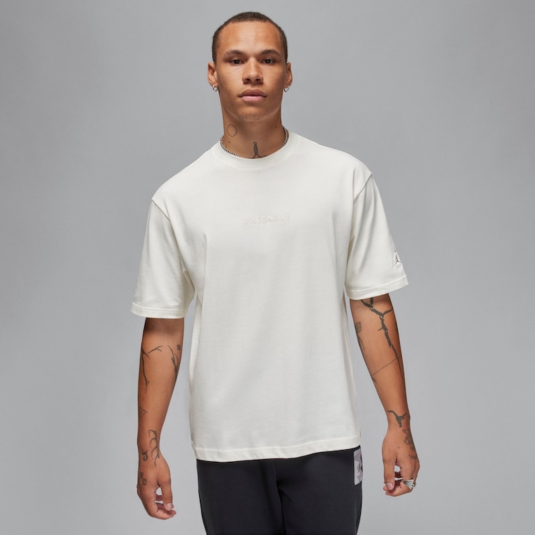Camiseta Air Jordan Wordmark Masculina - Foto 1