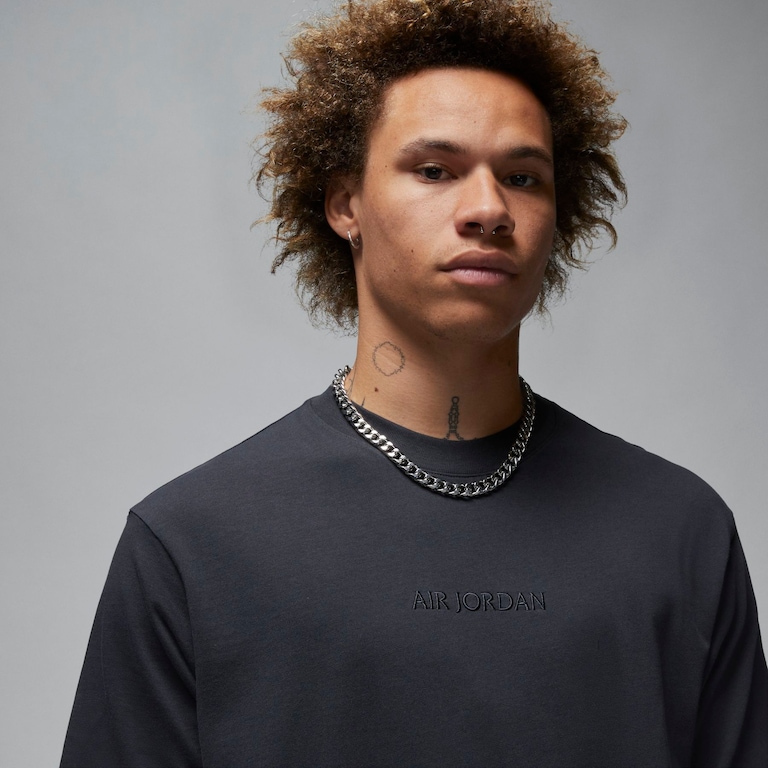 Camiseta Air Jordan Wordmark Masculina - Foto 3