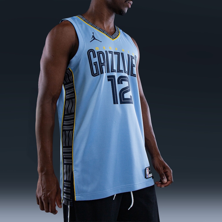 Regata Jordan Memphis Grizzlies Statement Edition 2023/24 Masculina - Foto 5