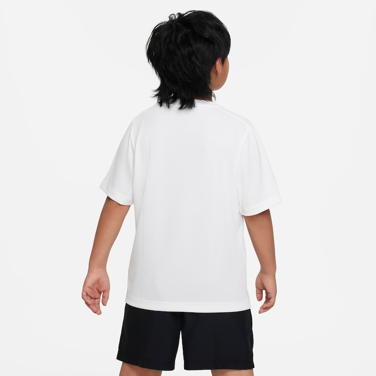 Camiseta Nike Dri-FIT Multi+ Graphic Infantil - Foto 4