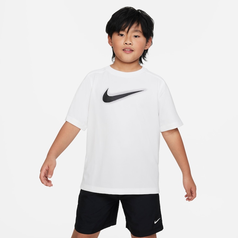 Camiseta Nike Dri-FIT Multi+ Graphic Infantil - Foto 1