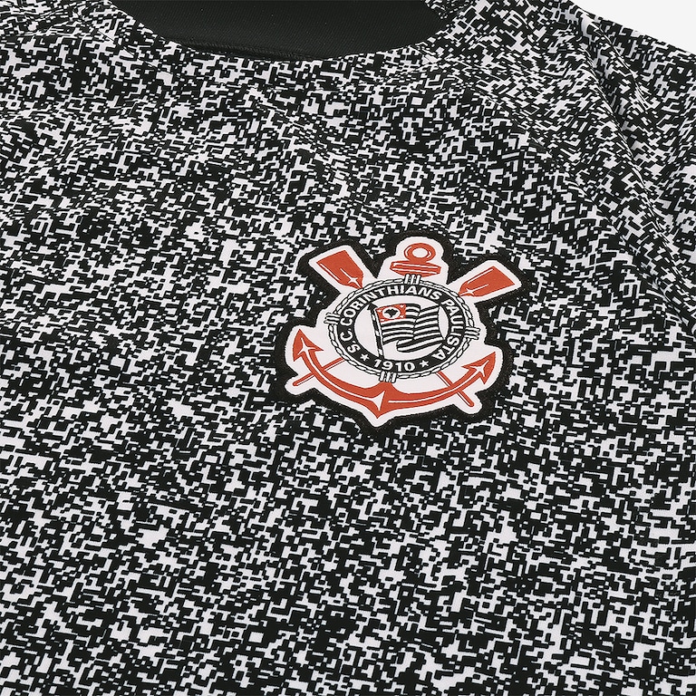 Camiseta Nike Corinthians Pré-Jogo 2024 Academy Pro Masculina - Foto 3