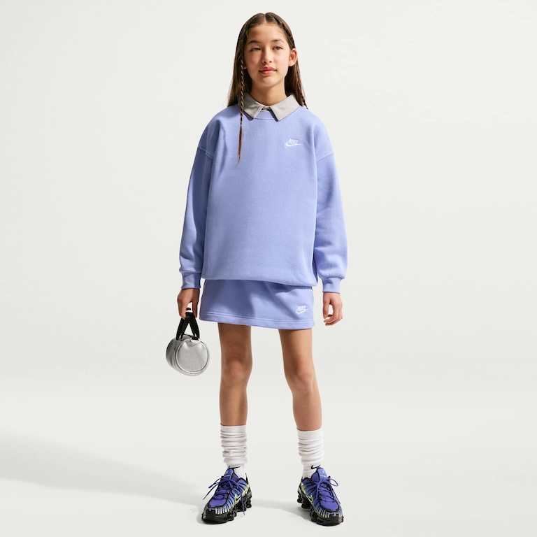 Blusão Nike Sportswear Club Fleece Infantil - Foto 4