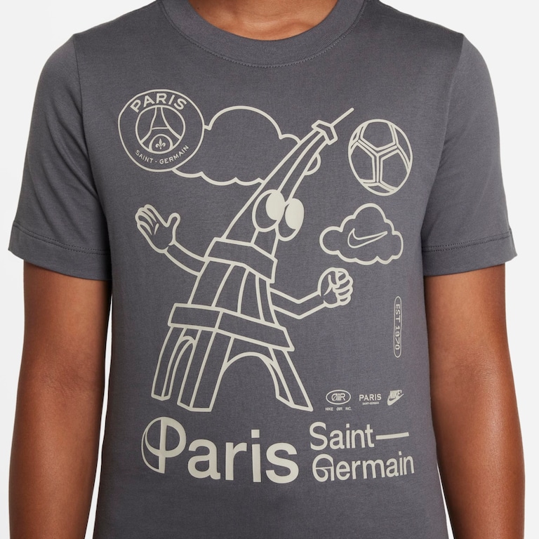 Camiseta Nike PSG Infantil - Foto 4