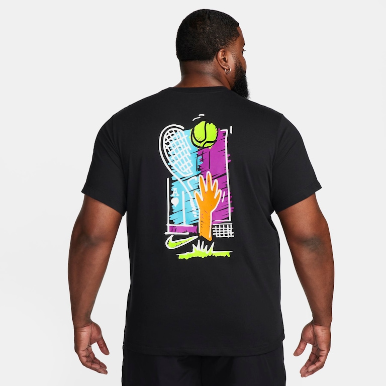 Camiseta Nike Court Dri-FIT Masculina - Foto 6