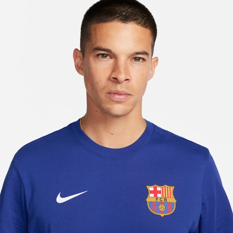 Camiseta Nike Barcelona Masculina - Foto 3