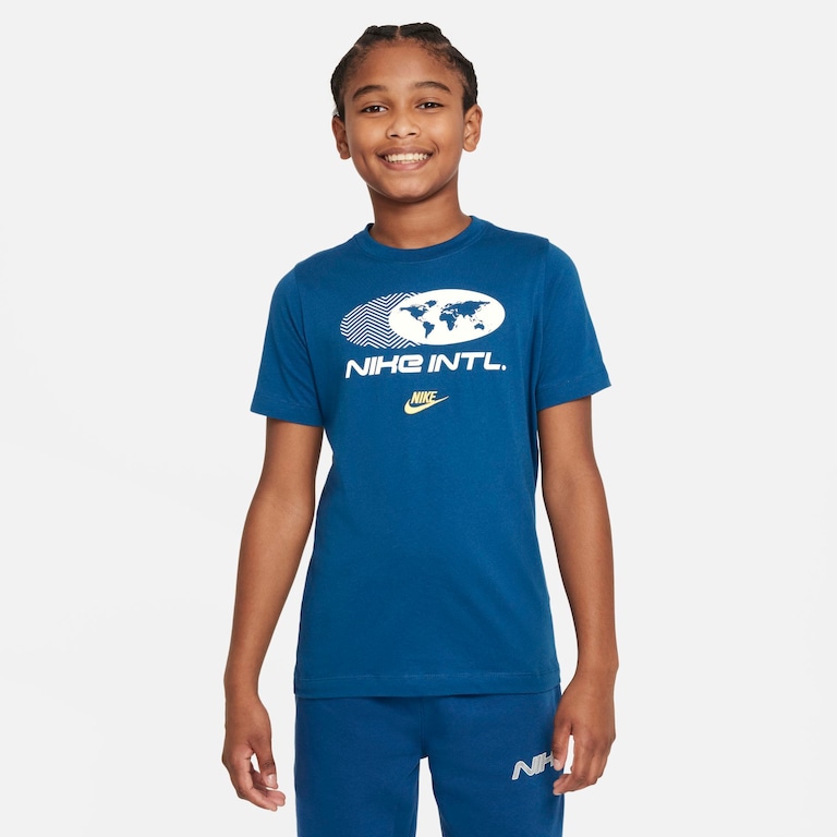 Camiseta Nike Sportswear Amplify Infantil - Foto 1