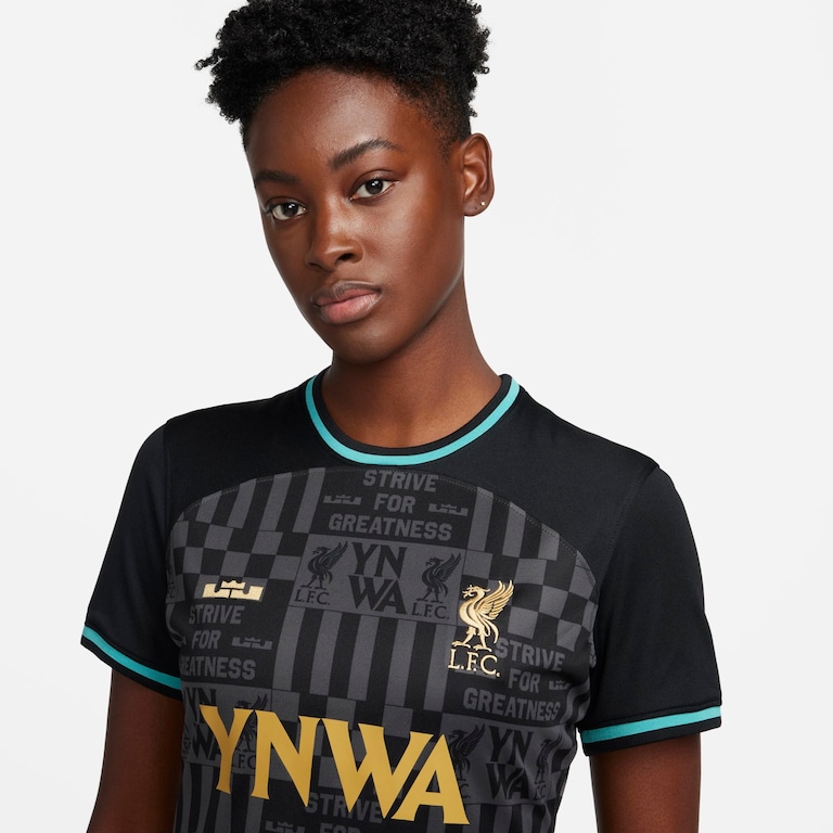 Camisa Nike Liverpool x LeBron James I 2024/25 Torcedora Pro Feminina - Foto 3