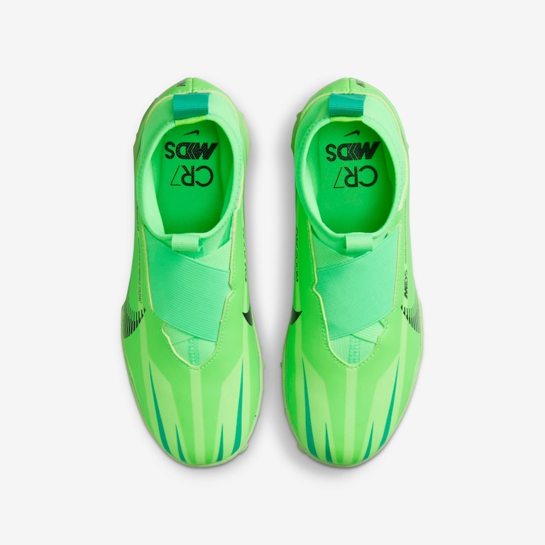 Chuteira Nike Zoom Mercurial Superfly 9 Academy Infantil Society - Foto 4