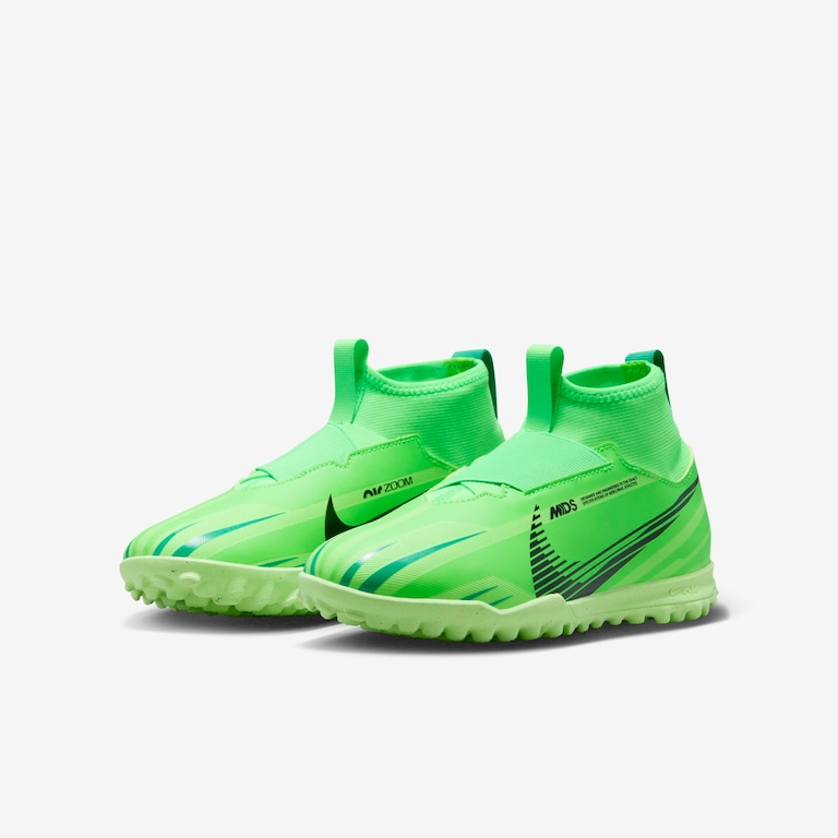 Chuteira Nike Zoom Mercurial Superfly 9 Academy Infantil Society - Foto 5