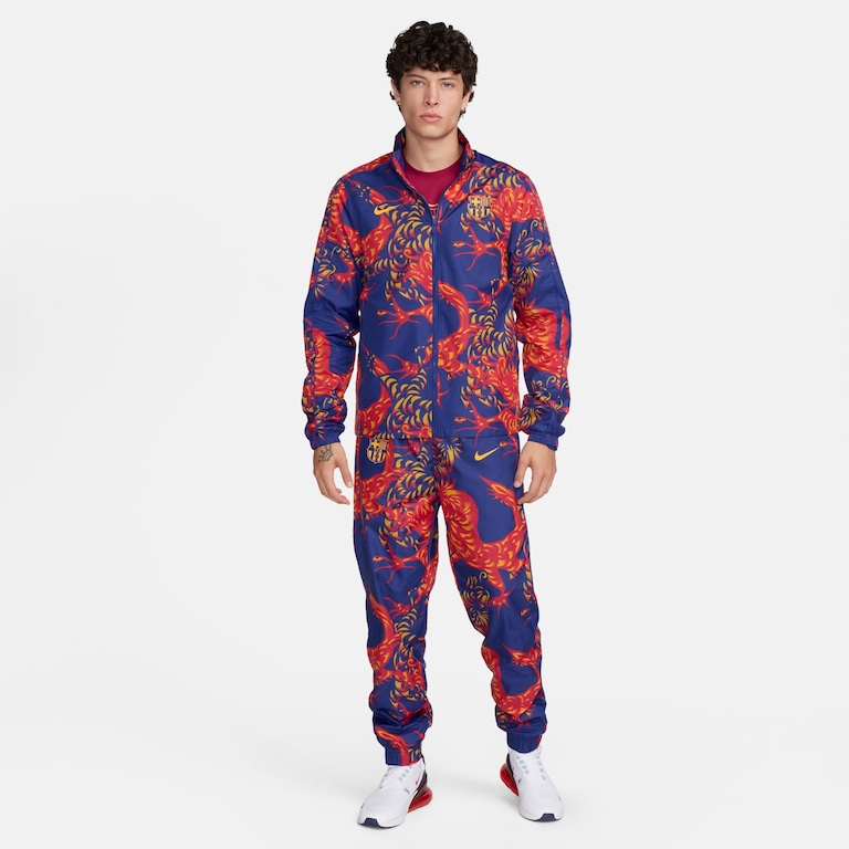 Agasalho Nike Sportswear Barcelona Strike Masculino - Foto 9