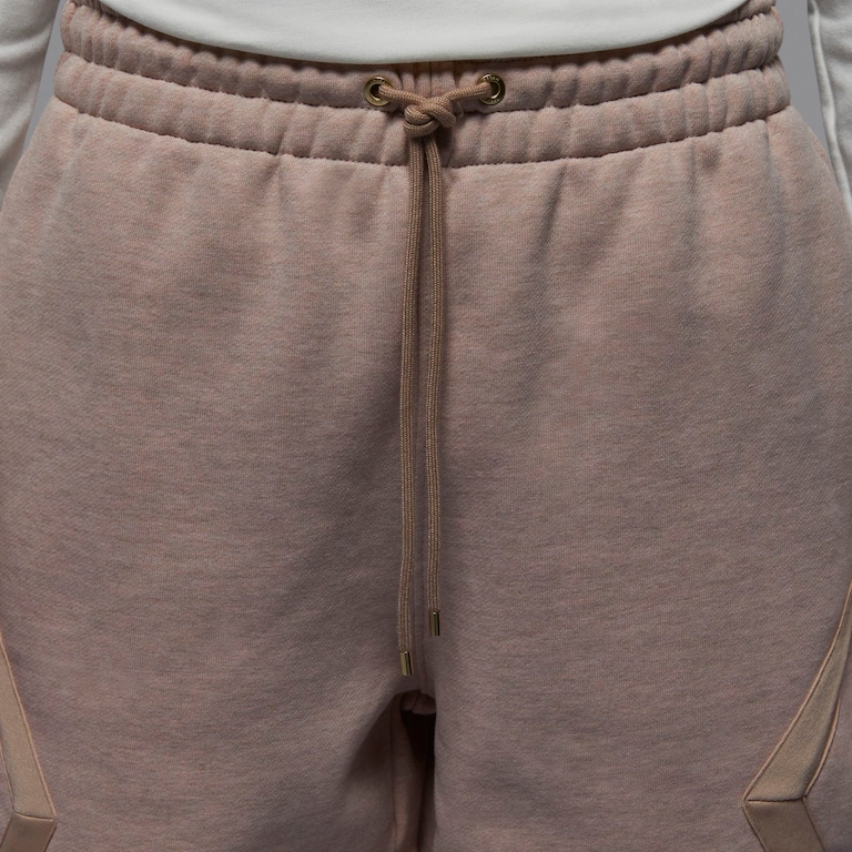 Shorts Jordan Flight Fleece Diamond Feminino - Foto 4