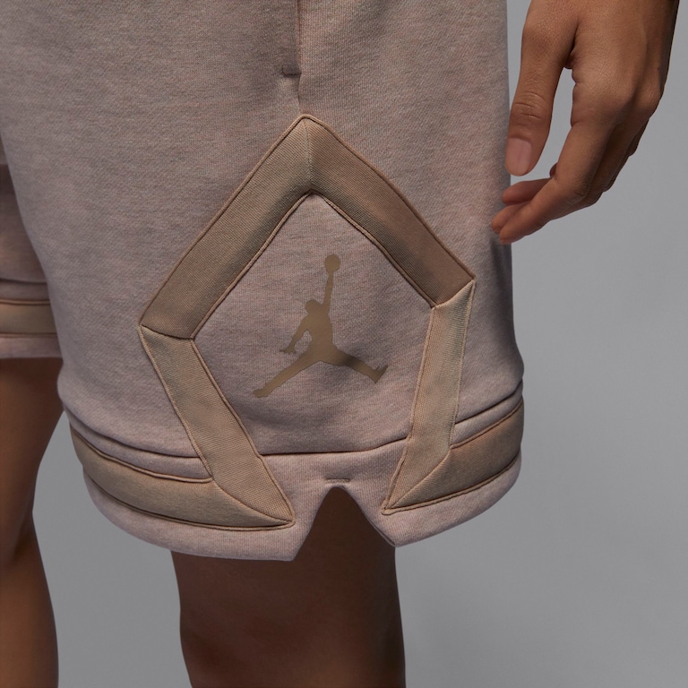 Shorts Jordan Flight Fleece Diamond Feminino - Foto 6