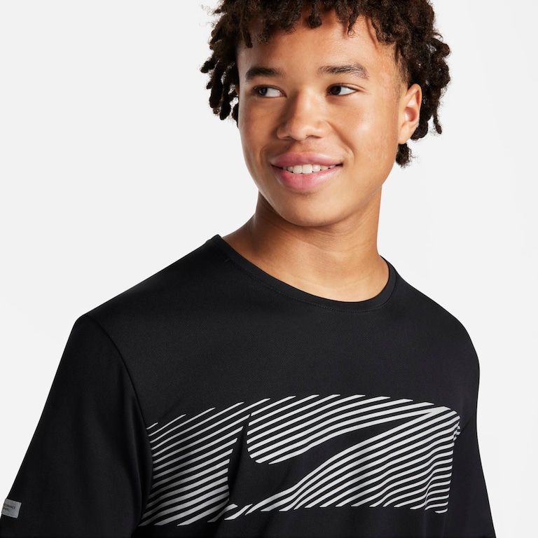 Camiseta Nike Flash Miler Masculina - Foto 3