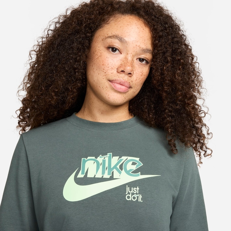 Blusão Nike Sportswear Club Fleece Feminino - Foto 2