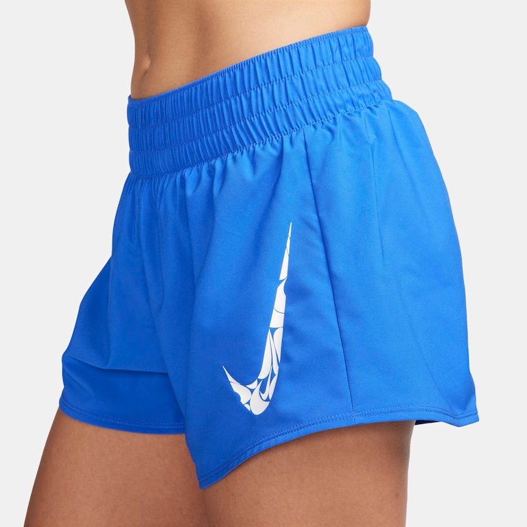 Shorts Nike One Swoosh Feminino - Foto 4