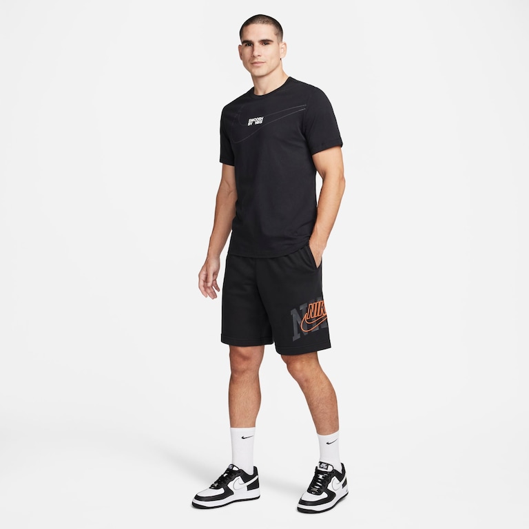 Shorts Nike Club French Terry Masculino - Foto 7