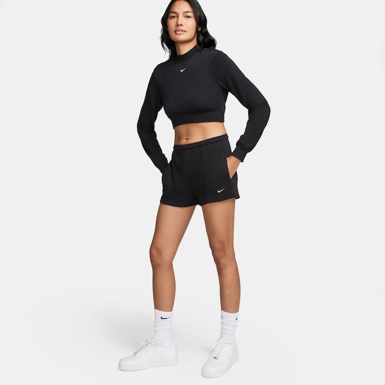 Shorts Nike Sportswear French Terry Feminino - Foto 9