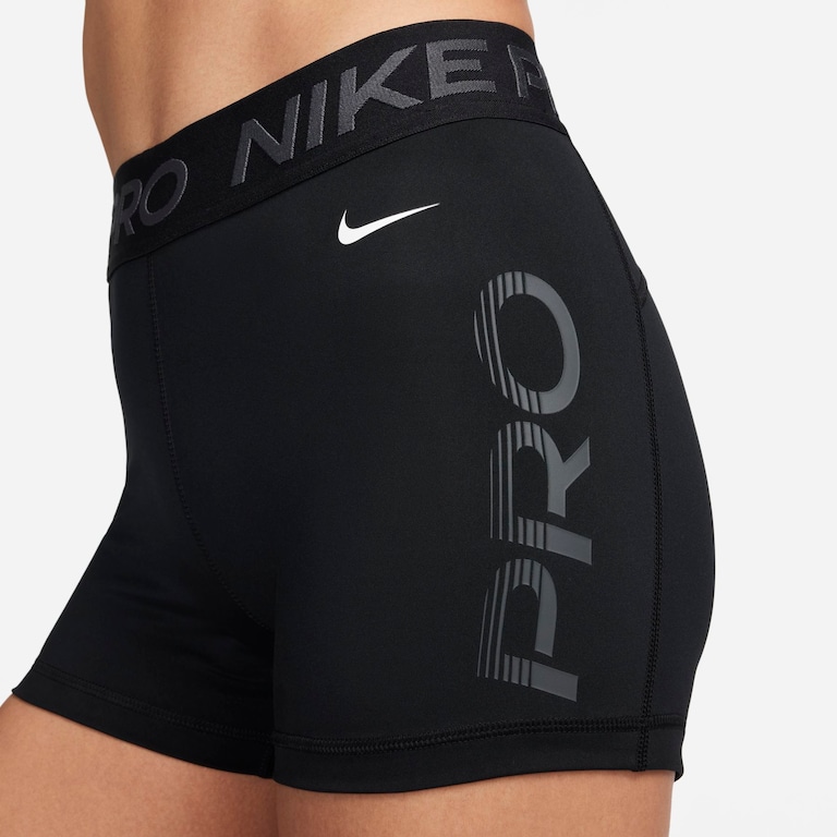 Shorts Nike Pro Dri-FIT Feminino - Foto 4