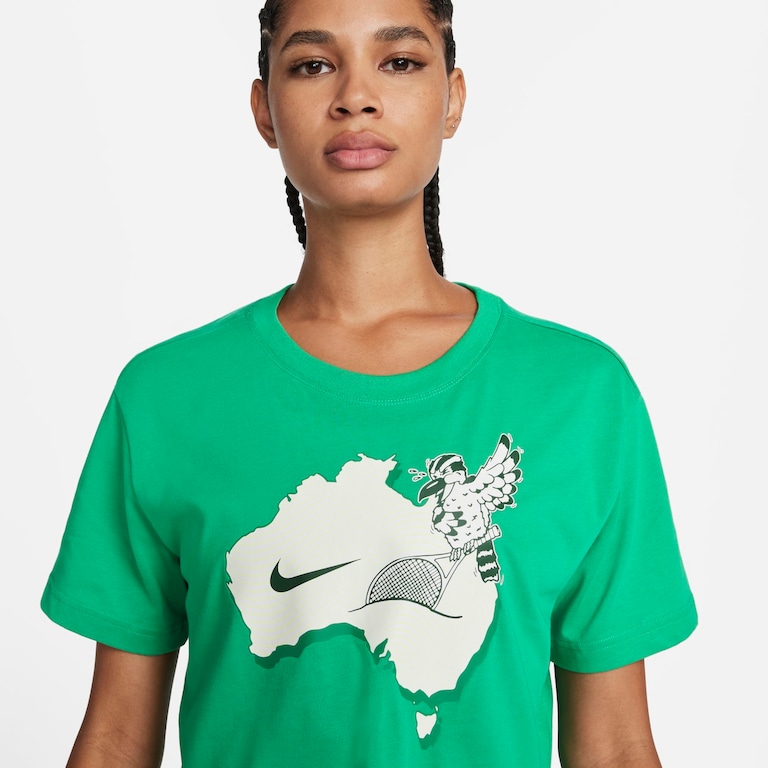 Camiseta Nike Court Slam Feminina - Foto 3