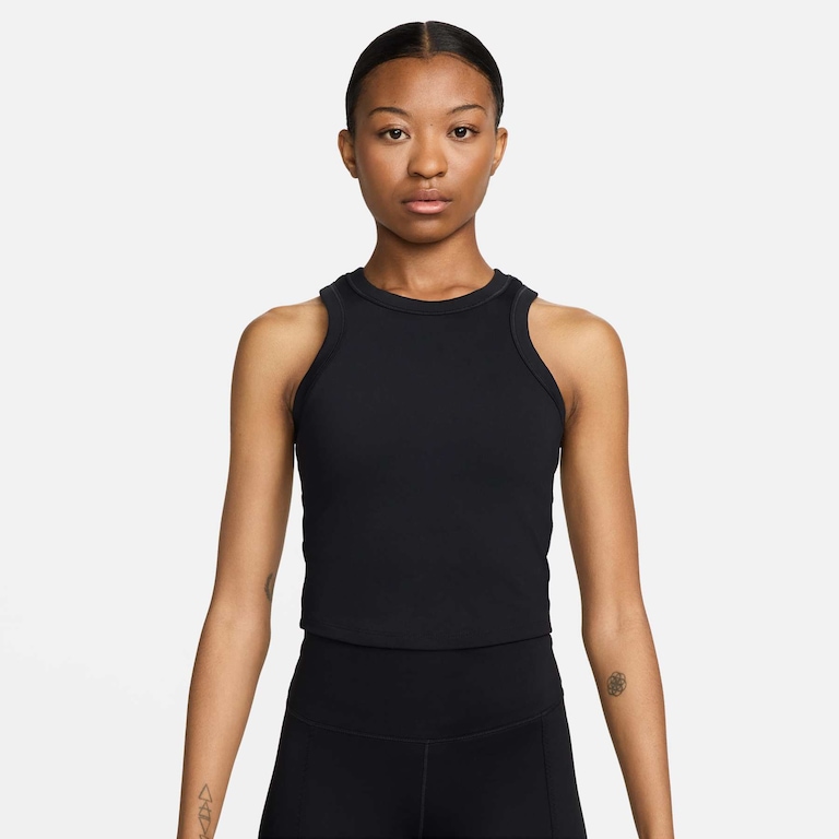 Regata Nike Dri-FIT One Cropped Feminina - Foto 1