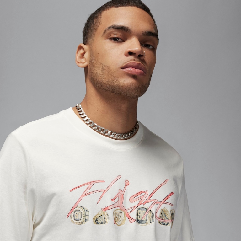 Camiseta Jordan Flight Essentials Masculina - Foto 3