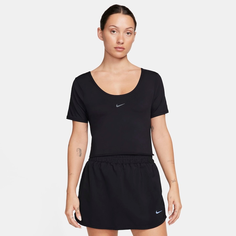 Camiseta Nike Dri-FIT One Cropped Feminina - Foto 1