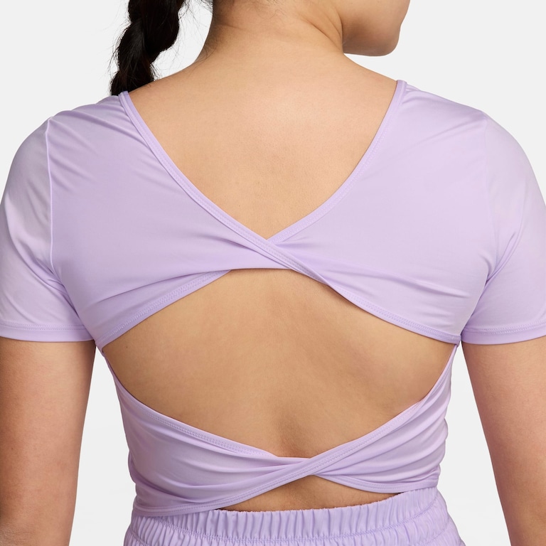 Camiseta Nike Dri-FIT One Cropped Feminina - Foto 3