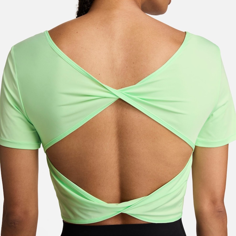 Camiseta Nike Dri-FIT One Cropped Feminina - Foto 3