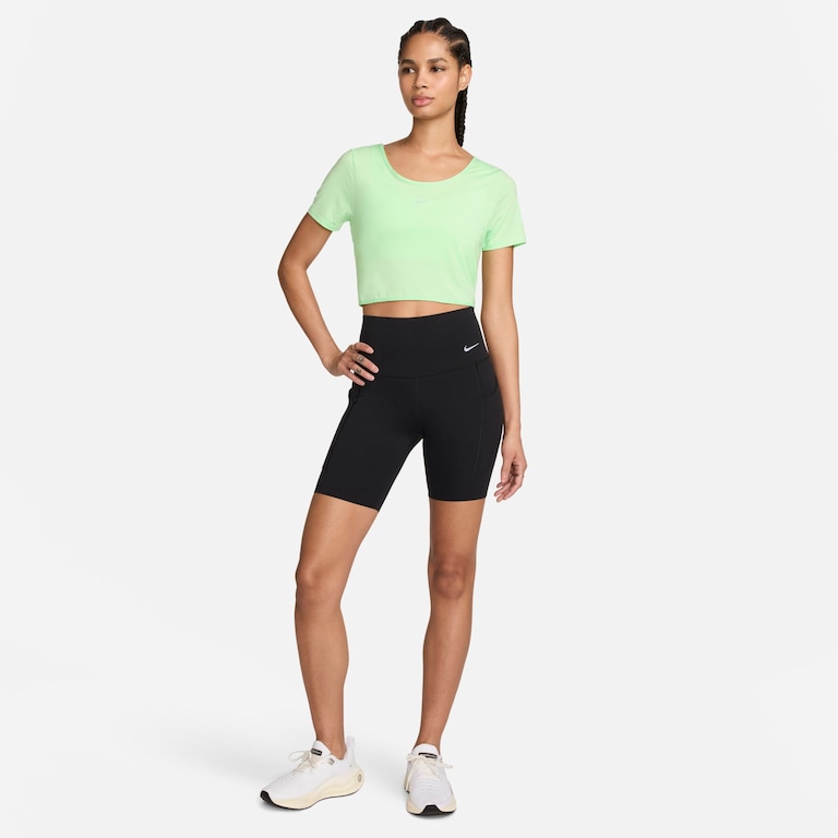 Camiseta Nike Dri-FIT One Cropped Feminina - Foto 4