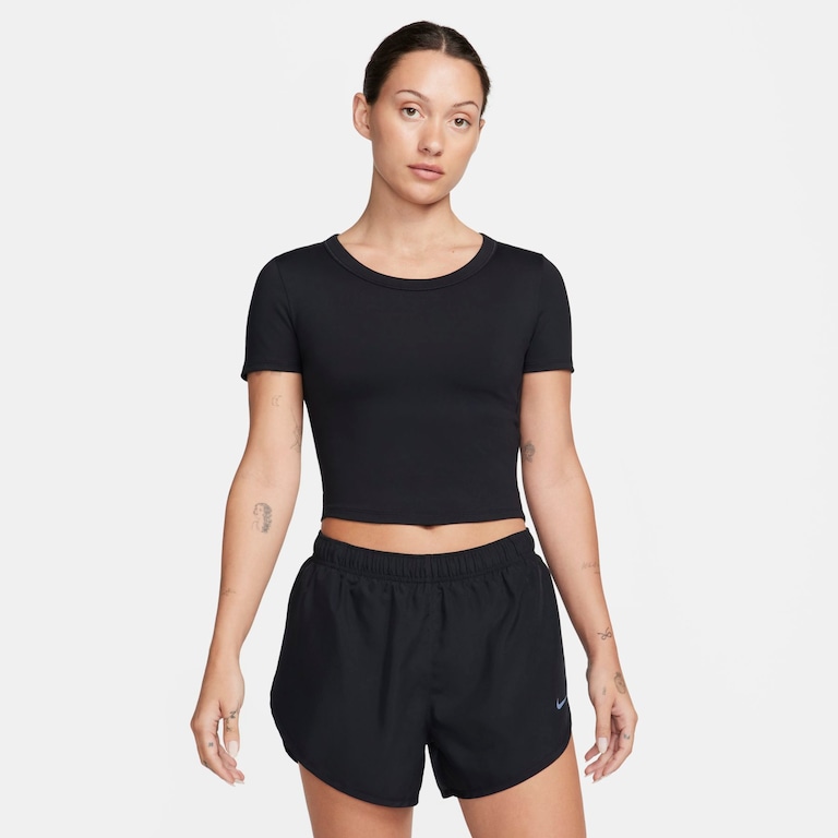 Camiseta Nike Dri-FIT One Cropped Feminina - Foto 1