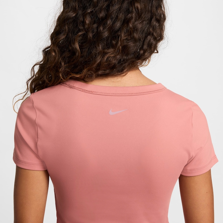 Camiseta Nike Dri-FIT One Cropped Feminina - Foto 5