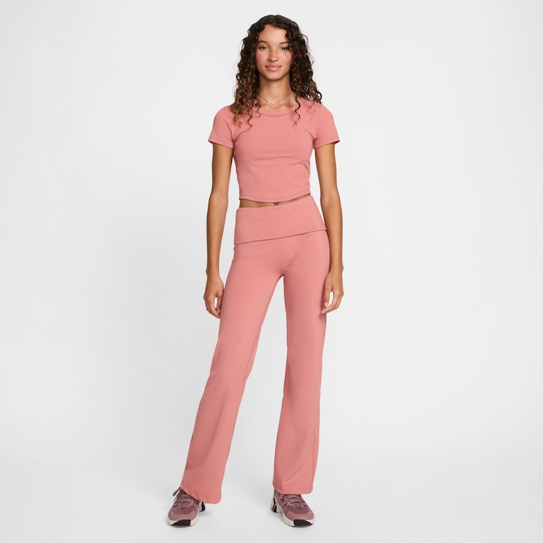 Camiseta Nike Dri-FIT One Cropped Feminina - Foto 6