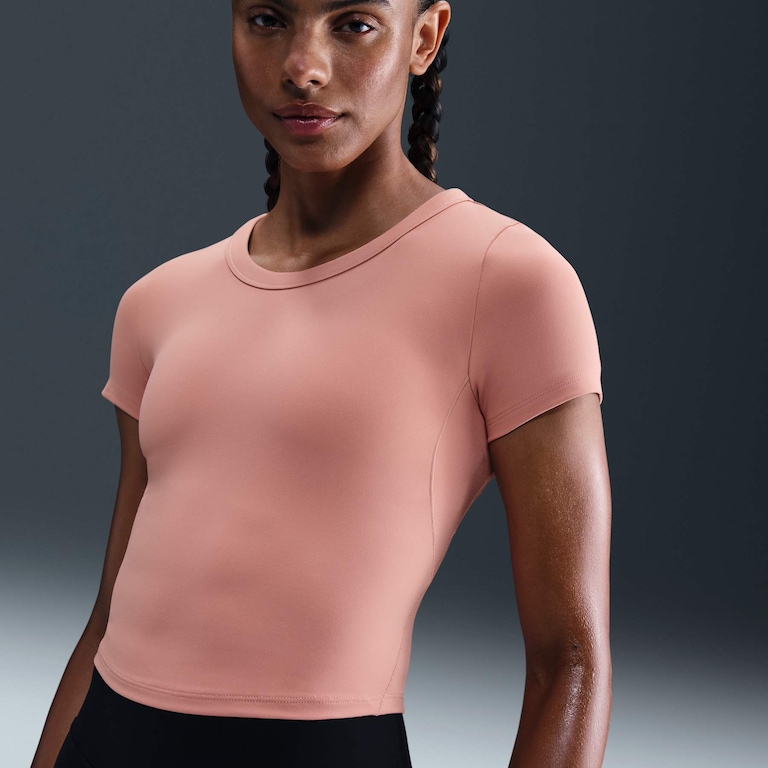 Camiseta Nike Dri-FIT One Cropped Feminina - Foto 1