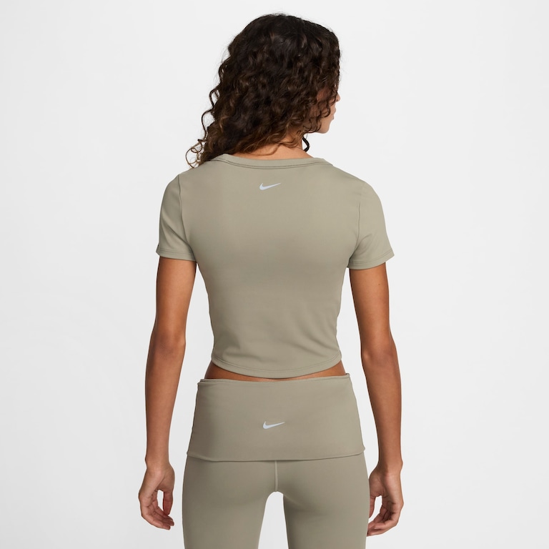 Camiseta Nike Dri-FIT One Cropped Feminina - Foto 3