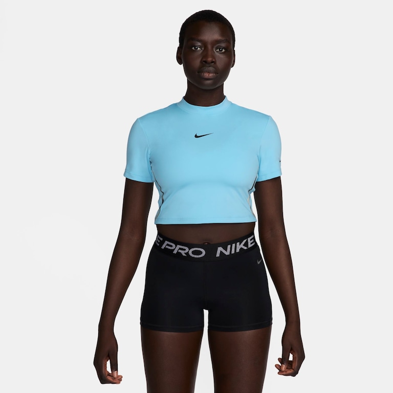 Camiseta Nike Pro Dri-FIT Cropped Feminina - Foto 1