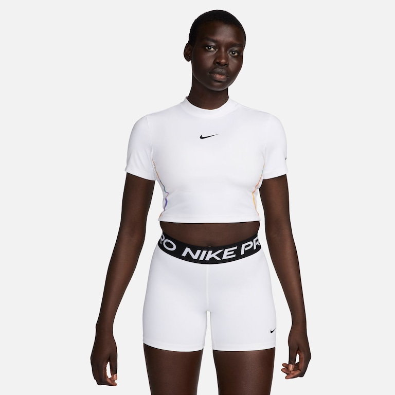 Camiseta Nike Pro Dri-FIT Cropped Feminina - Foto 1