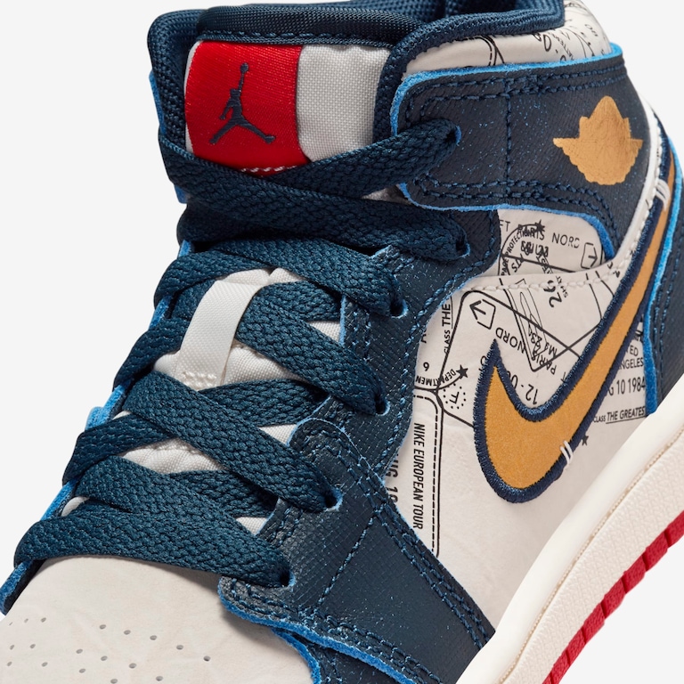 Tenis Air Jordan 1 SE Infantil - Foto 6
