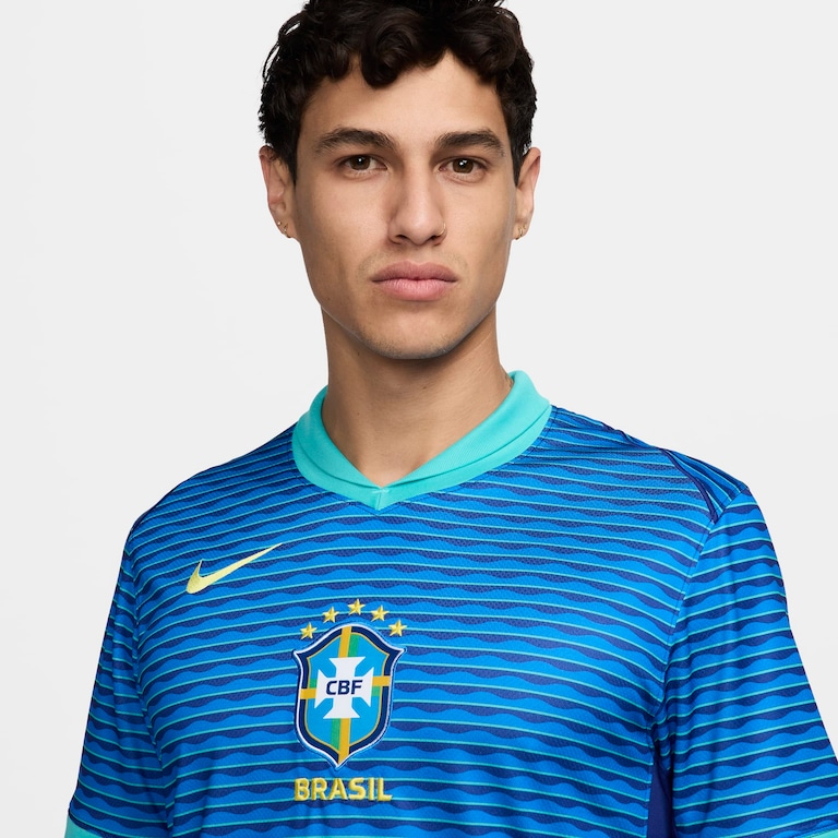 Camisa Nike Brasil II 2024/25 Torcedor Pro Masculina - Foto 3