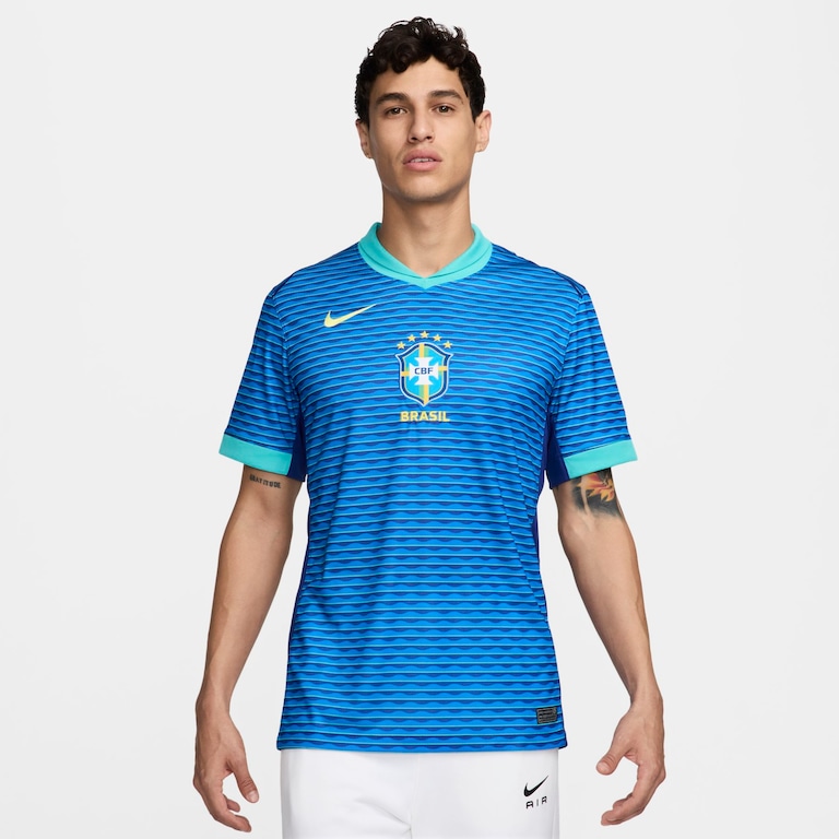 Camisa Nike Brasil II 2024/25 Torcedor Pro Masculina - Foto 1