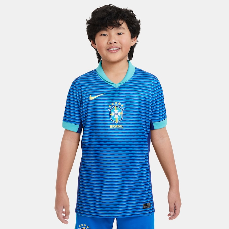 Camisa Nike Brasil II 2024/25 Torcedor Pro Infantil - Foto 1