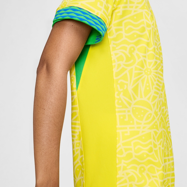 Camisa Nike Seleção Brasileira Feminina I 2024/25 Torcedora Pro Feminina - Foto 7