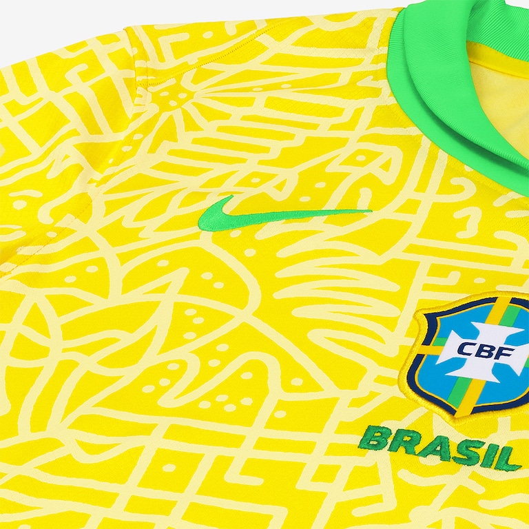 Camisa Nike Seleção Brasileira Feminina I 2024/25 Torcedora Pro Feminina - Foto 4